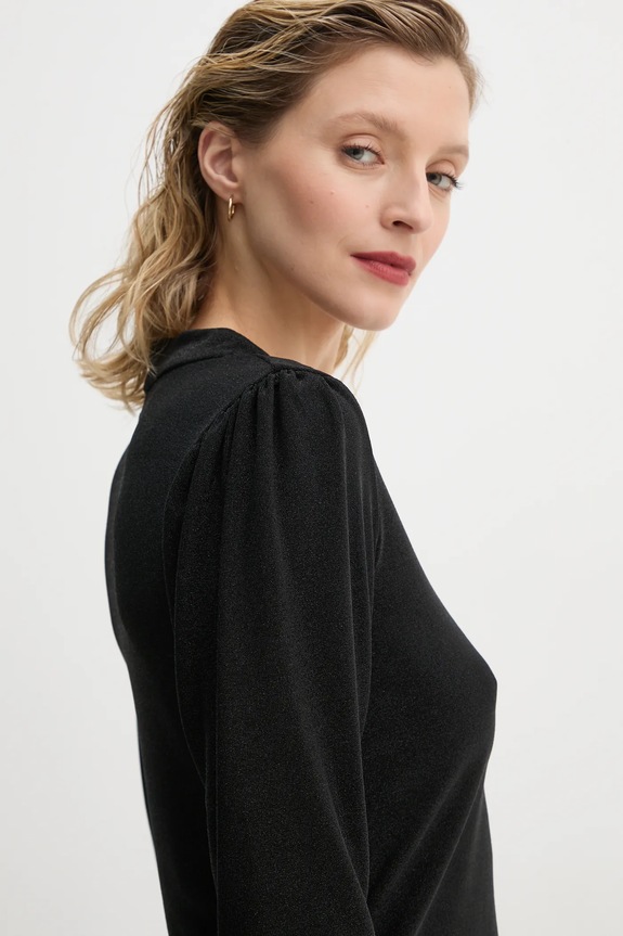 Bruuns Bazaar camicia a maniche lunghe BBW4246 nero