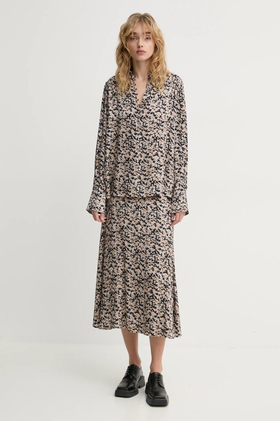 Bruuns Bazaar bluzka BBW4309 czarny SS25