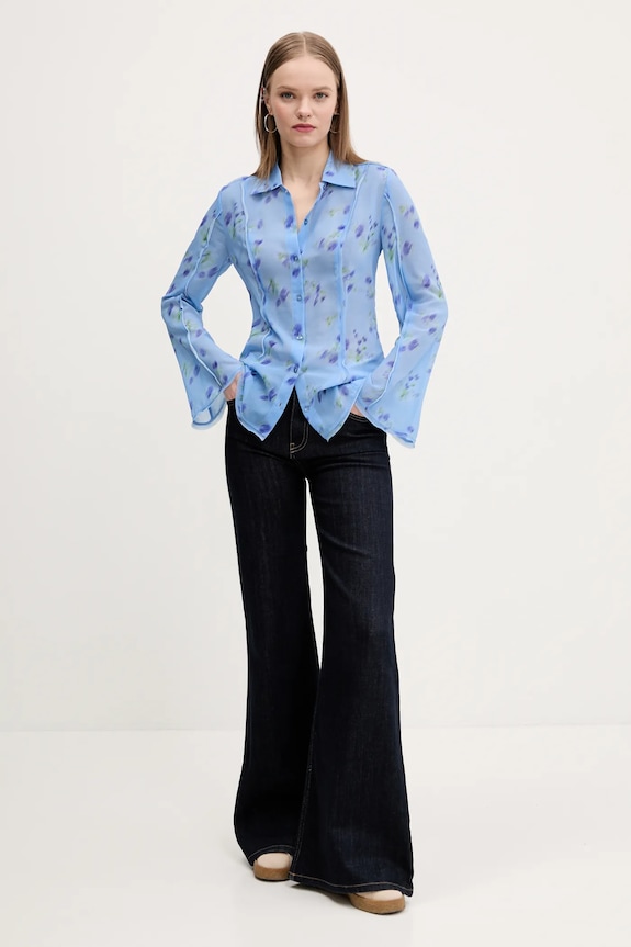 HUGO camasa 50531573 albastru SS25