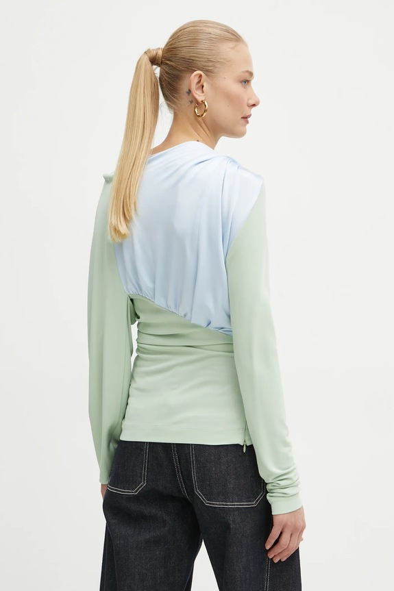 Ρούχα Μπλουζάκι Victoria Beckham 1125WTP006017A πράσινο