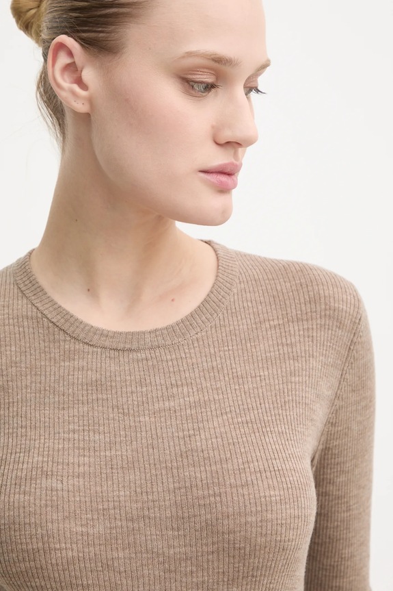 Day Birger et Mikkelsen longsleeve in cotone Mariana beige DAY65243602