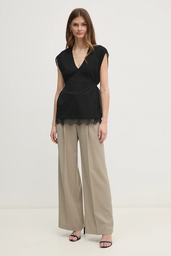 Twinset bluza 251TP2781 negru SS25