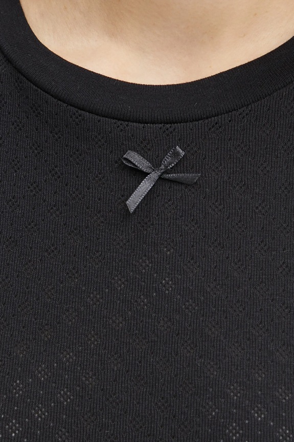 Herskind tricou din bumbac Ludo 5435178 negru