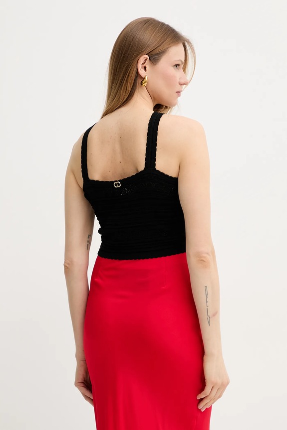 Ruházat Twinset top 251TT3102 fekete