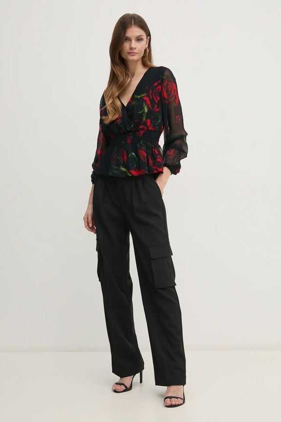 Guess bluza MISHKA W5RH71.WGWX0 negru SS25