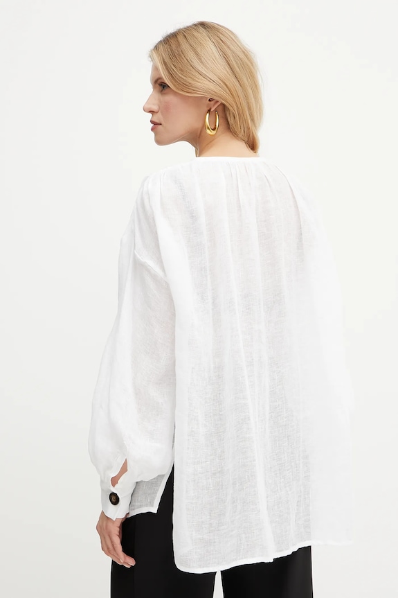 Ruházat Luisa Spagnoli vászon felső 542157 fehér
