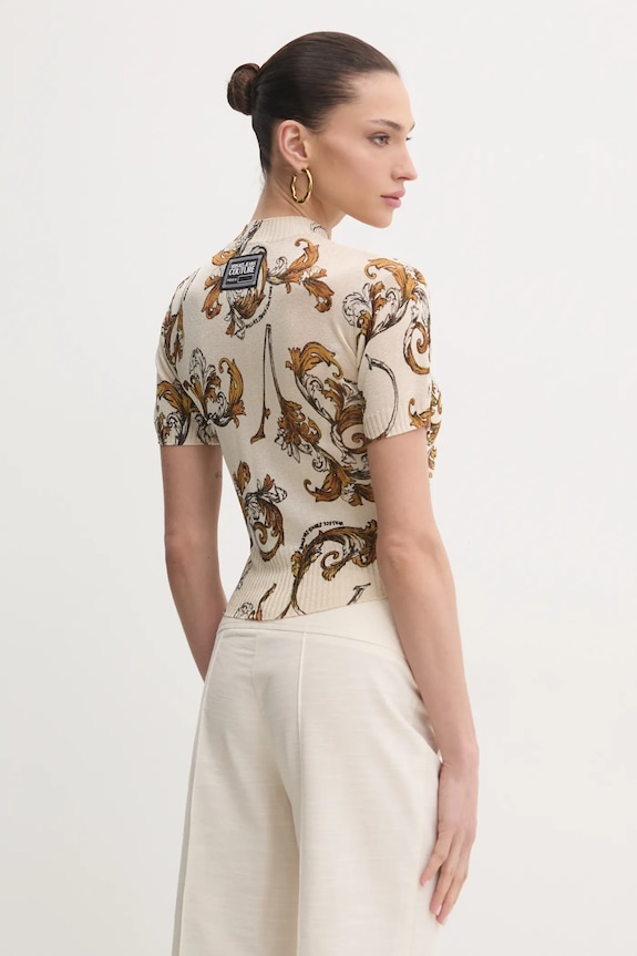 Odjeća Pulover Versace Jeans Couture 78HAFM07.CMN45 bež