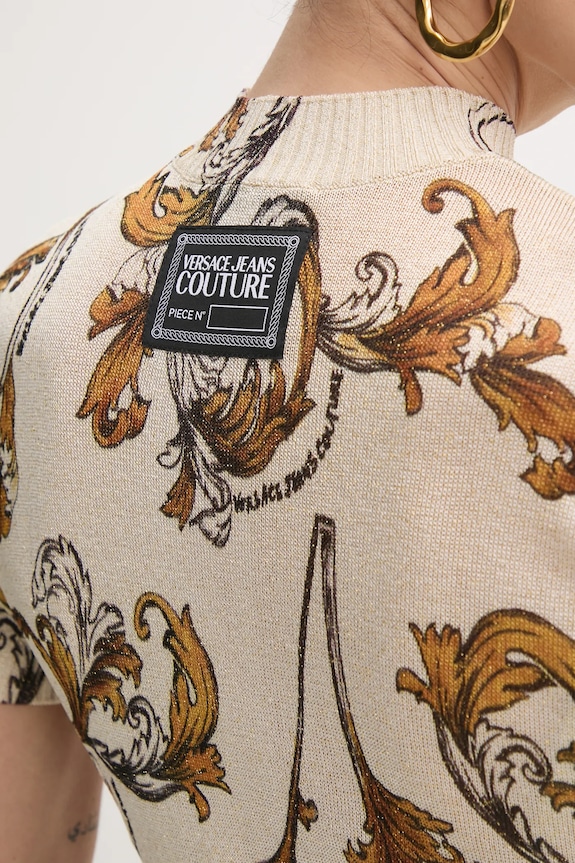 Pulover Versace Jeans Couture 78HAFM07.CMN45 bež
