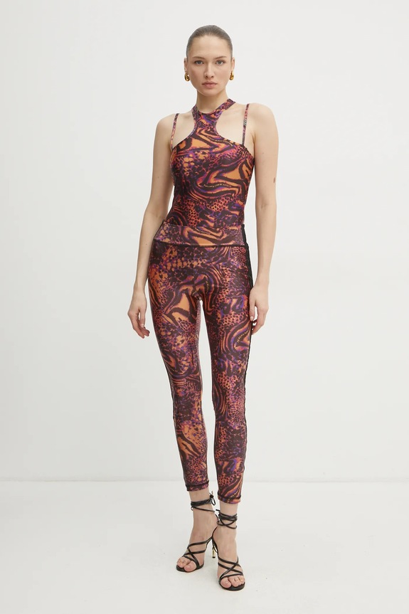 Versace Jeans Couture body arancione 78HAM210.JS438