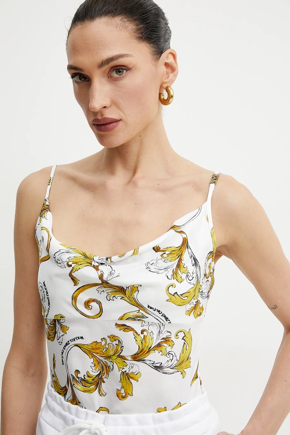 Versace Jeans Couture bluză alb 78HAM236.NS639