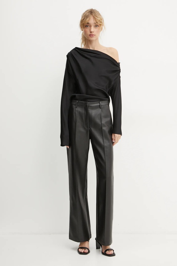 A.L.C. bluzka 5TOPS01789 czarny SS25