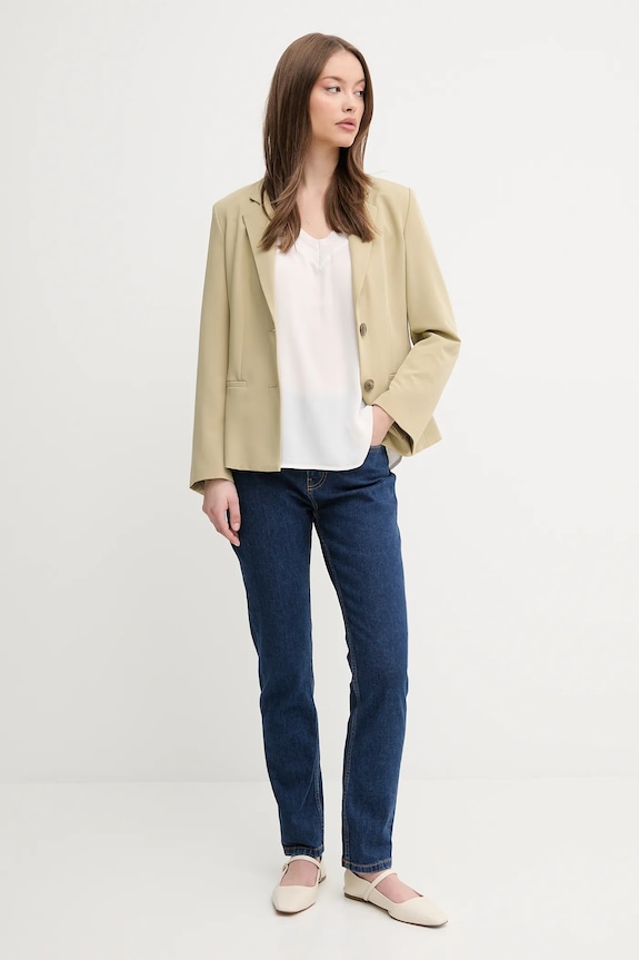 Блузка Sisley 5IDTLQ08F бежевый SS25
