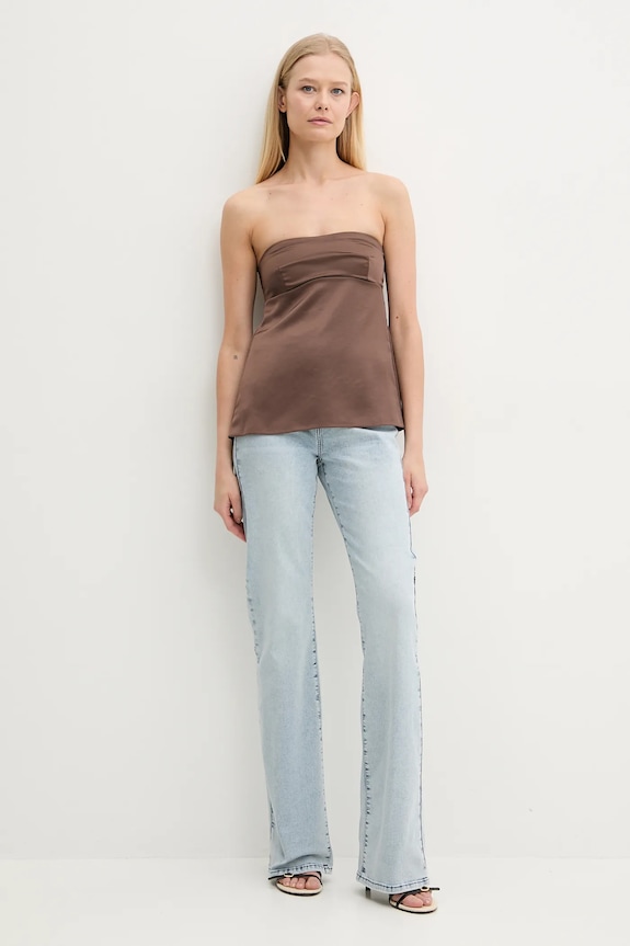 Patrizia Pepe bluza 2C1592.A563 maro SS25