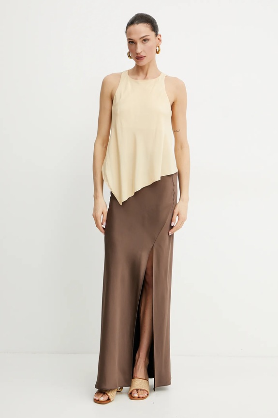Patrizia Pepe bluza 2C1609.A057 bej SS25