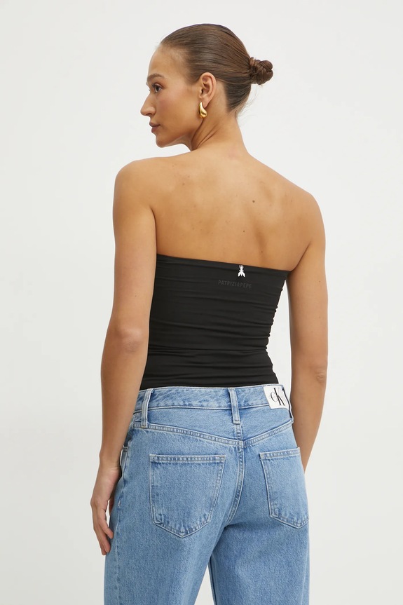 Ρούχα Top Patrizia Pepe 2M4468.J013 μαύρο