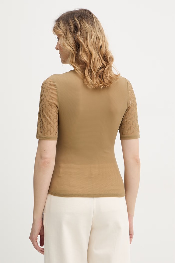 Odjeća Majica kratkih rukava Marciano Guess ARIA 5RGP22.6311A zelena