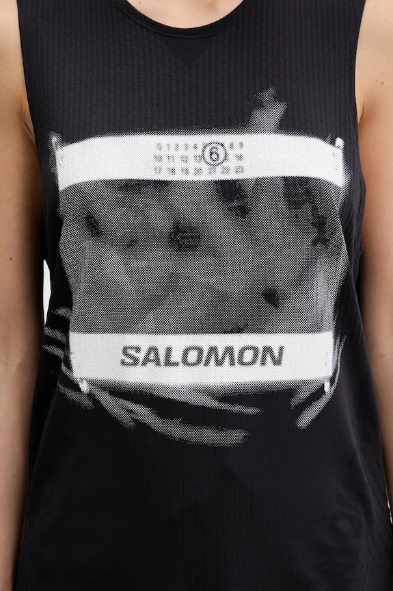 MM6 Maison Margiela top S52NL0071.M20101 nero