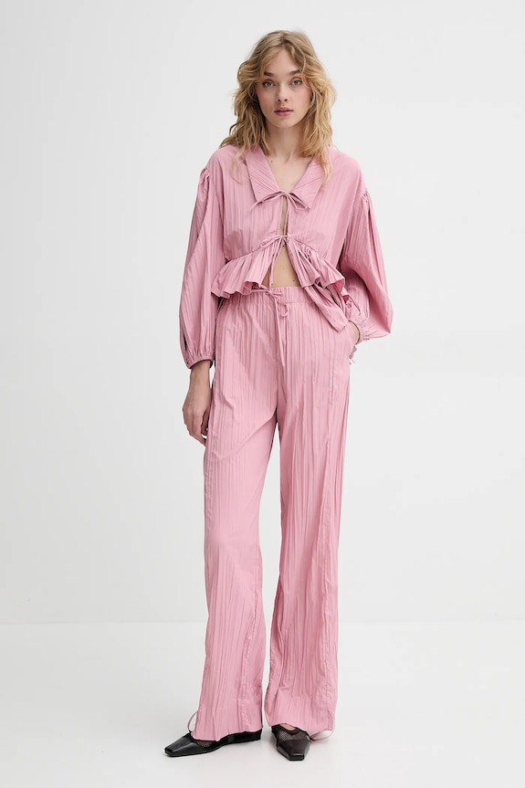 Πουκάμισο Stine Goya SG.SS25.T054.2342 ροζ SS25