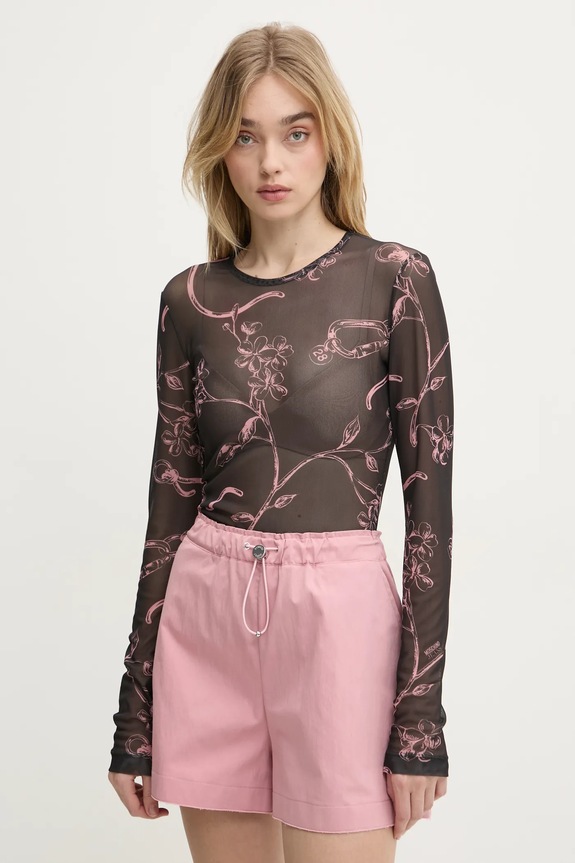 Halenka Moschino Jeans slim černá 1215.3240