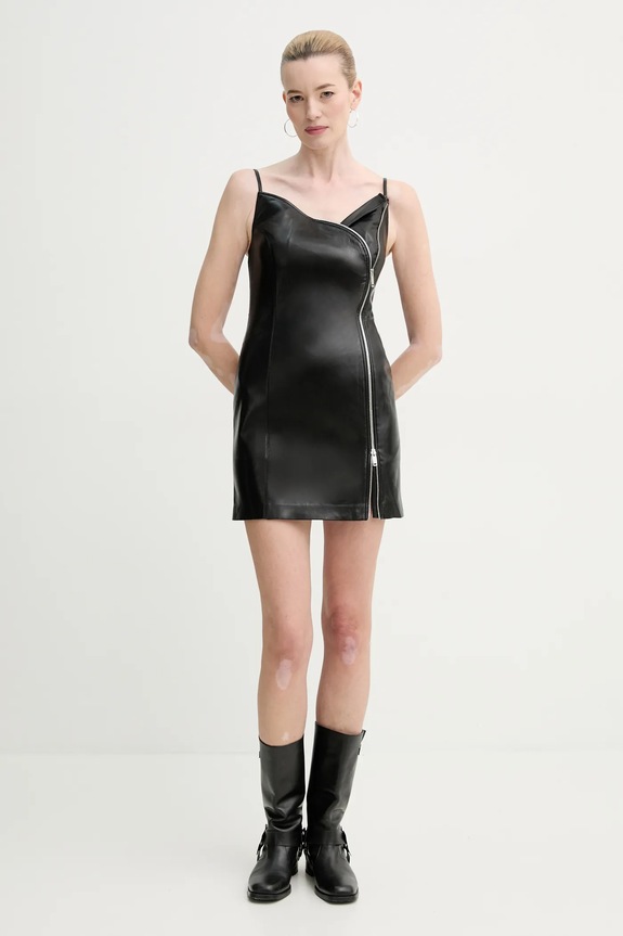 Φόρεμα Nanushka ALIDA NW25RSTP06299 μαύρο SS25