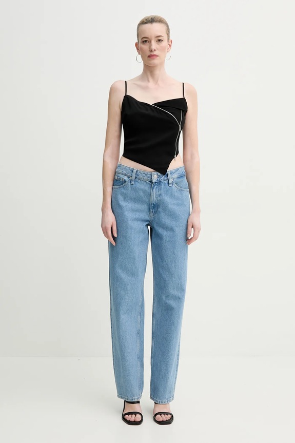 Nanushka camicetta ZORKA NW25RSTP18899 nero SS25