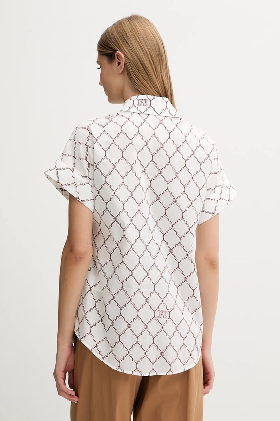 Abbigliamento Max Mara Beachwear camicia in cotone 2516111029600 bianco
