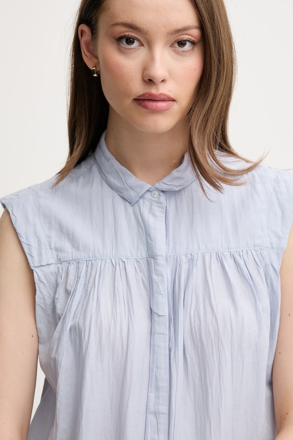 Pepe Jeans camicia DERBY blu PL304996