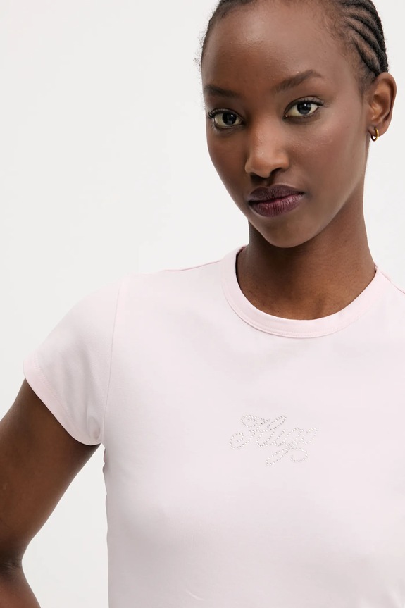 Hugo Blue t-shirt rosa 50537247