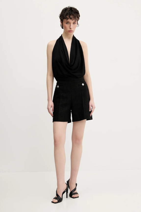 HUGO bluza 50537648 negru SS25