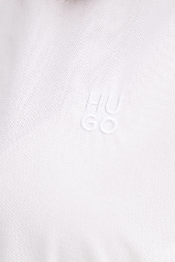 HUGO koszula damska bawełniana 50540156 biały