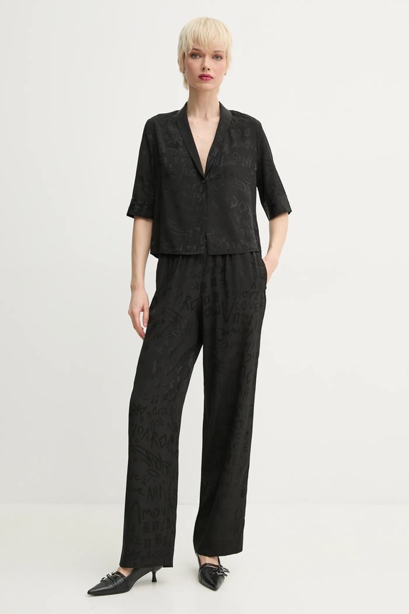 ZADIG&VOLTAIRE koszula jedwabna WWSH02222.11 czarny SS25