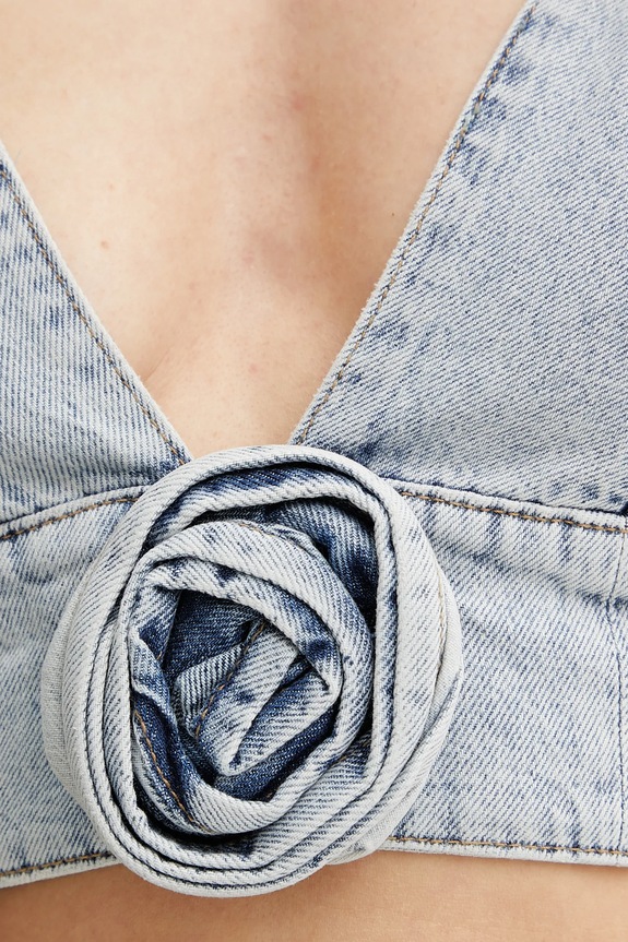 Βαμβακερό τοπ Liu Jo UA5102.D0239 μπλε