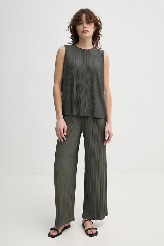 Μπλουζάκι Samsoe Samsoe SAUMA F24900010 πράσινο AW25