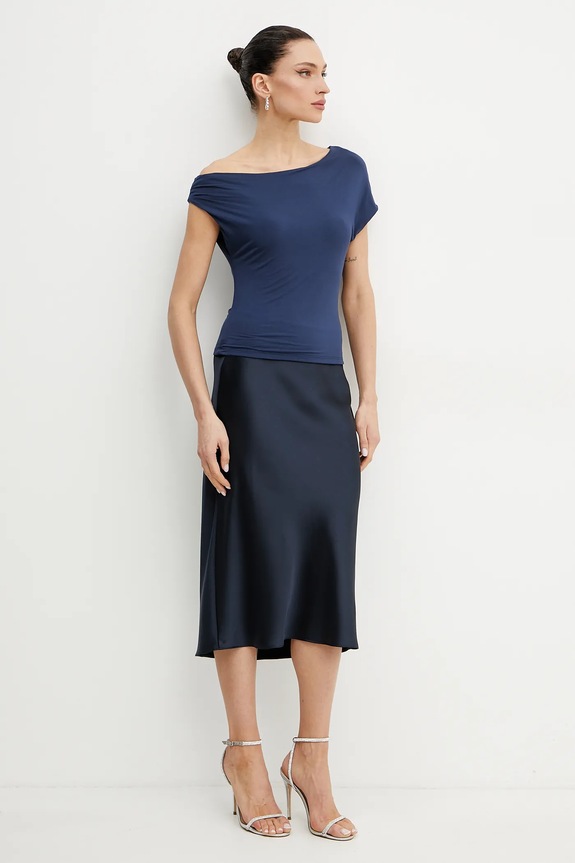 Bluza Guess DOLMAN W5GP46.KACM2 mornarsko plava SS25