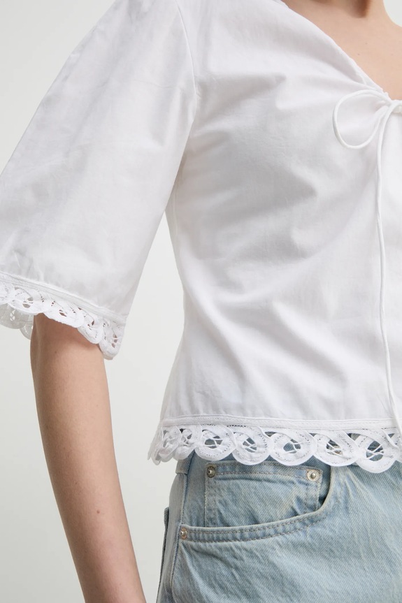 By Malene Birger camicetta in cotone ULRIKKE 103050