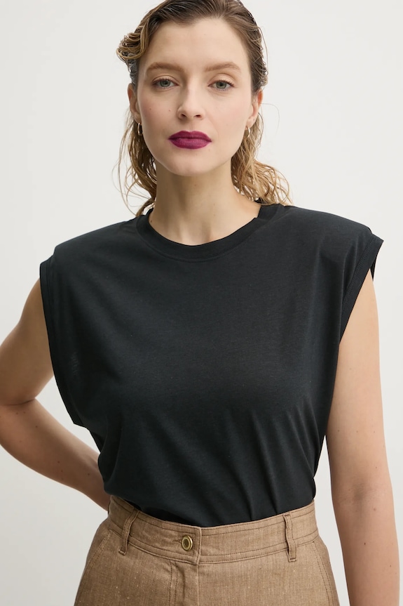 Sessun top regular czarny 23308004