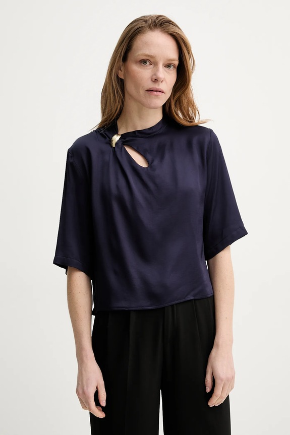 Bluza Sessun Planet friendly mornarsko plava 25210039