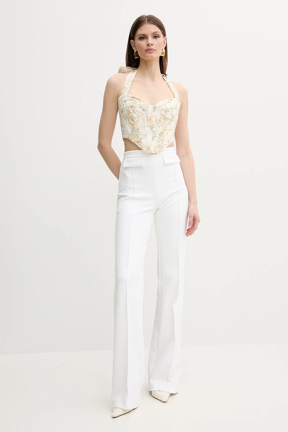 Bardot top POLLIE 59831TB galben SS25
