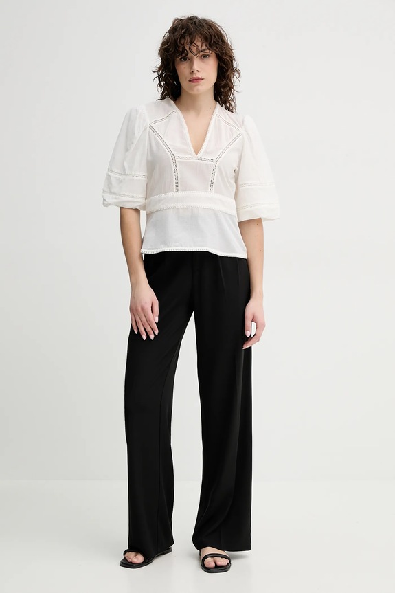 MUNTHE bluza FLORISE 251100225129 bej SS25