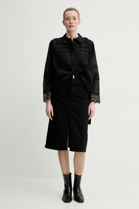 Bluza MUNTHE FERDIE 251102025128 crna SS25