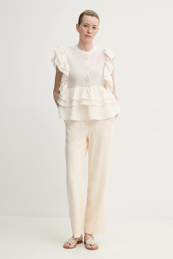 Halenka MUNTHE FULTON 251104325132 béžová SS25