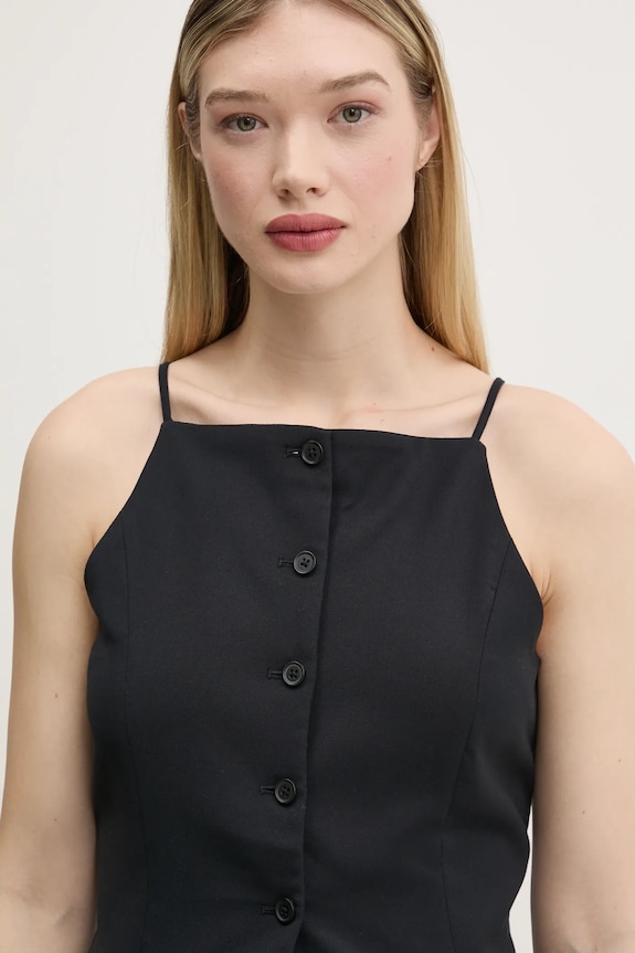Abercrombie & Fitch top fekete KI140.5050.900