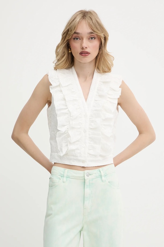 Liu Jo bluzka wzorzyste biały WA5403.T4281