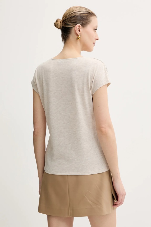 Abbigliamento Morgan t-shirt DEKISA DEKISA beige