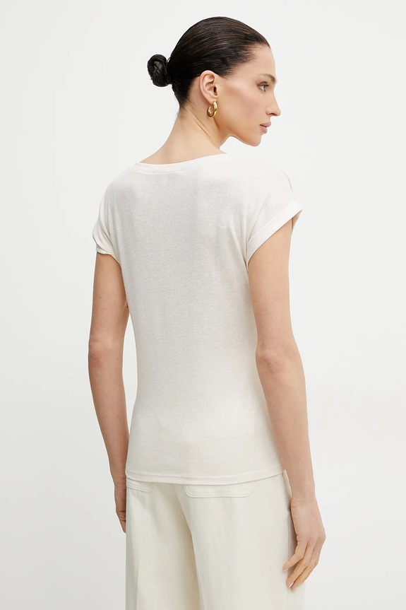 Odjeća Majica kratkih rukava Morgan DEMA DEMA bež