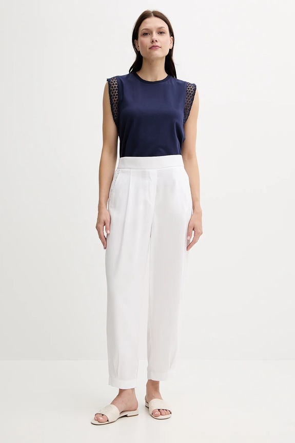 United Colors of Benetton top 3IFVD10AC granatowy SS25
