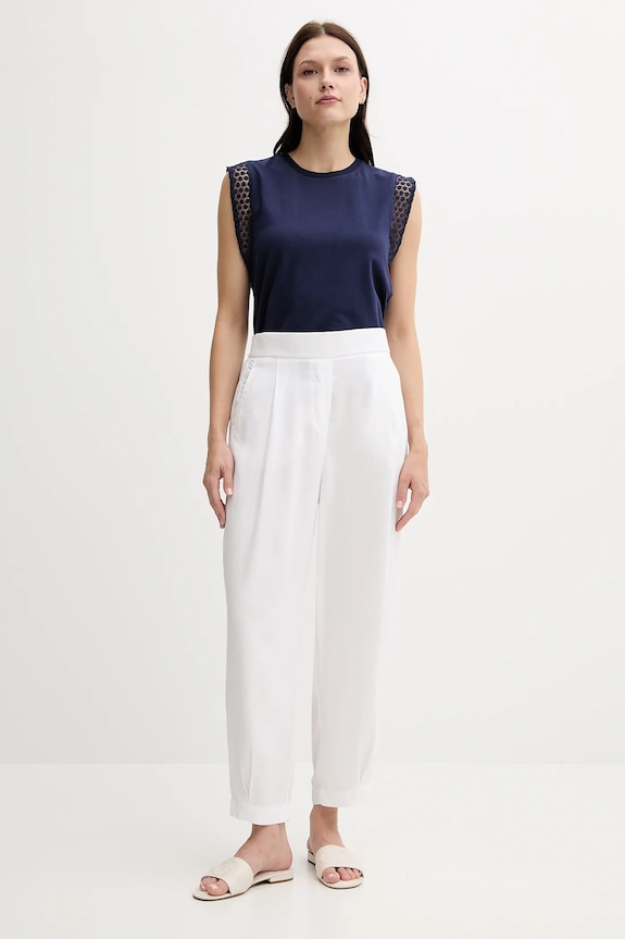 United Colors of Benetton top 3IFVD10AC granatowy SS25