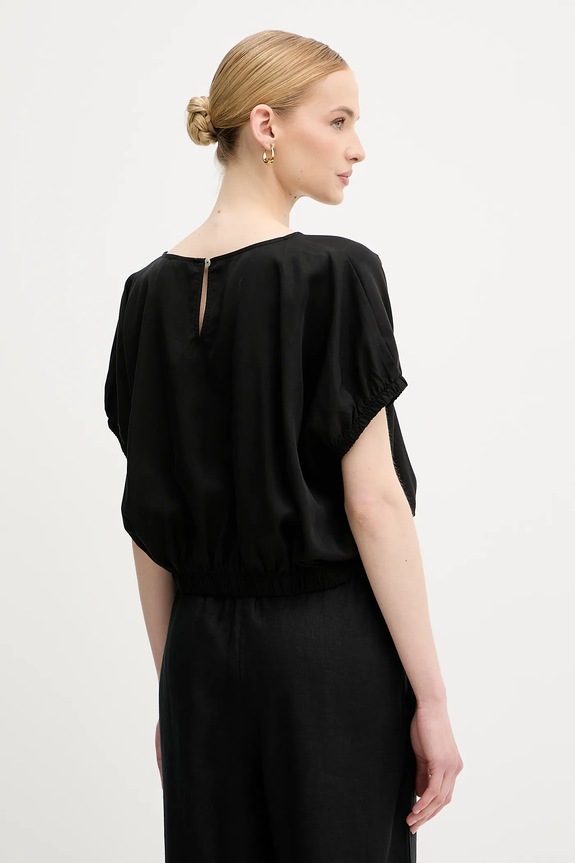 Îmbrăcăminte United Colors of Benetton bluză 5NPHDQ0C6 negru