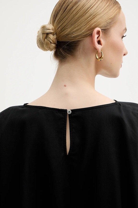 United Colors of Benetton bluză 5NPHDQ0C6 negru