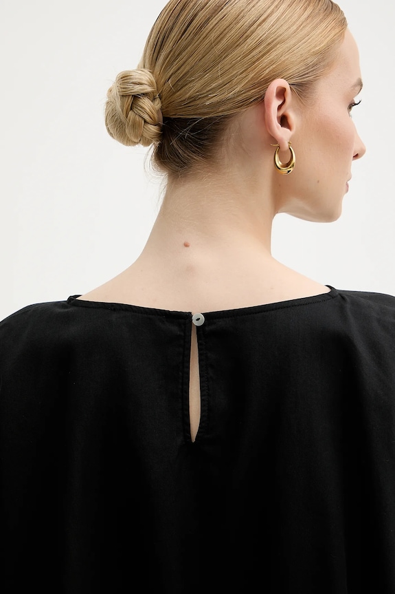 United Colors of Benetton bluză 5NPHDQ0C6 negru